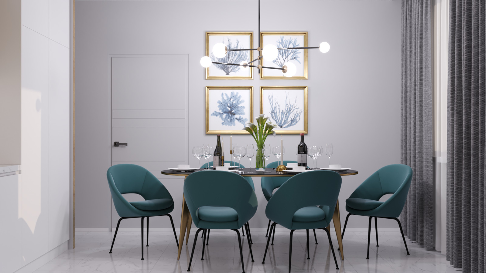 Квартира в скандинавском стиле