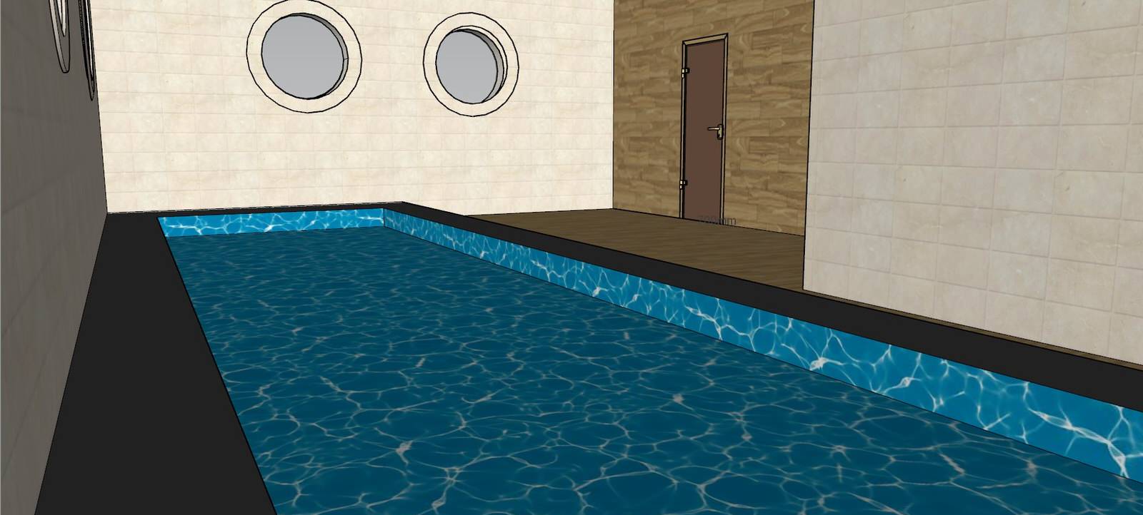 Бассейн в частном доме