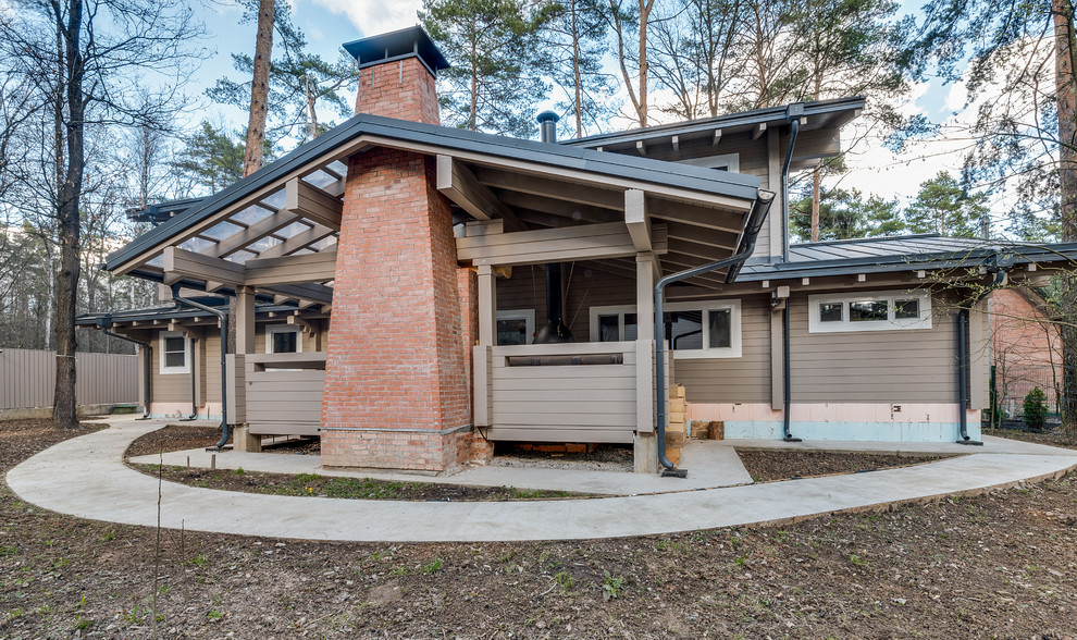 Дом в поселке Железнодорожник