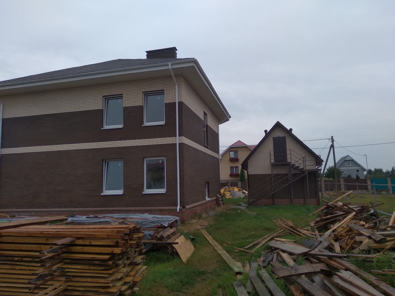 Обложка проекта: Кровля дома и террасы