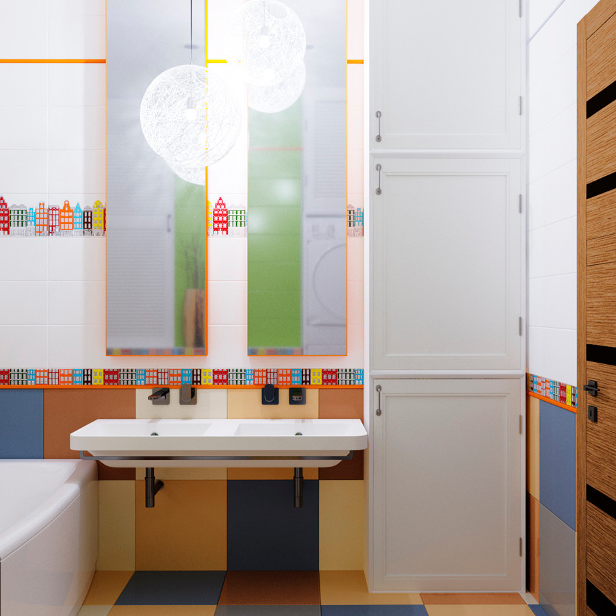Обложка проекта: Интерьер детской ванной комнаты во Владивостоке