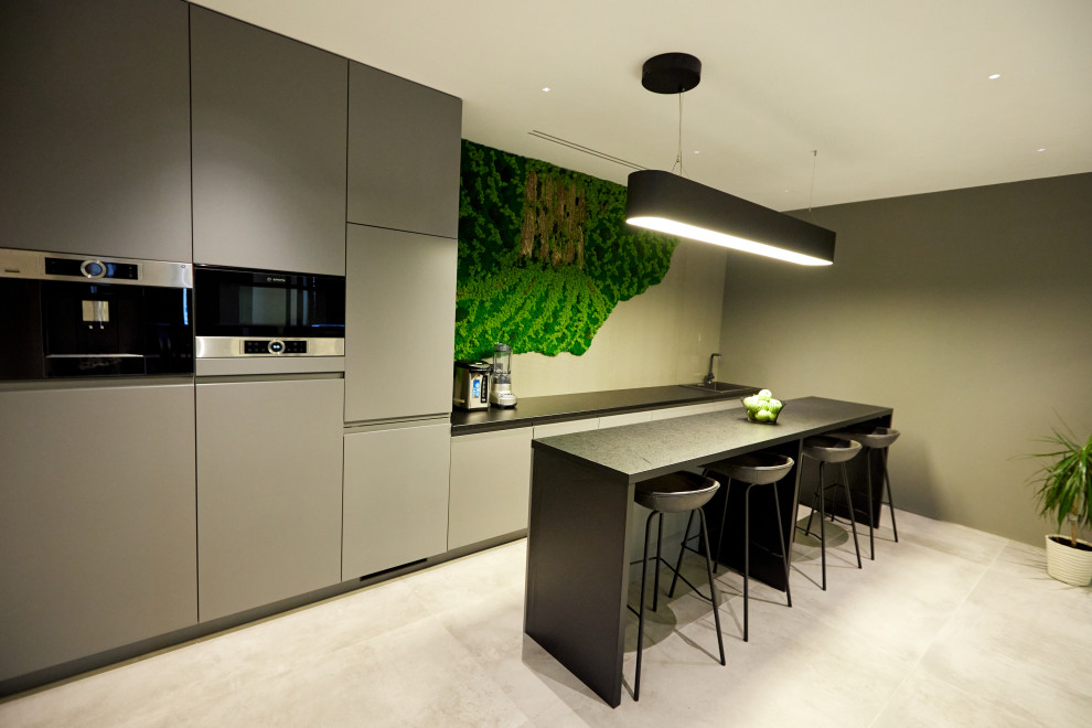 Стильная офисная кухня