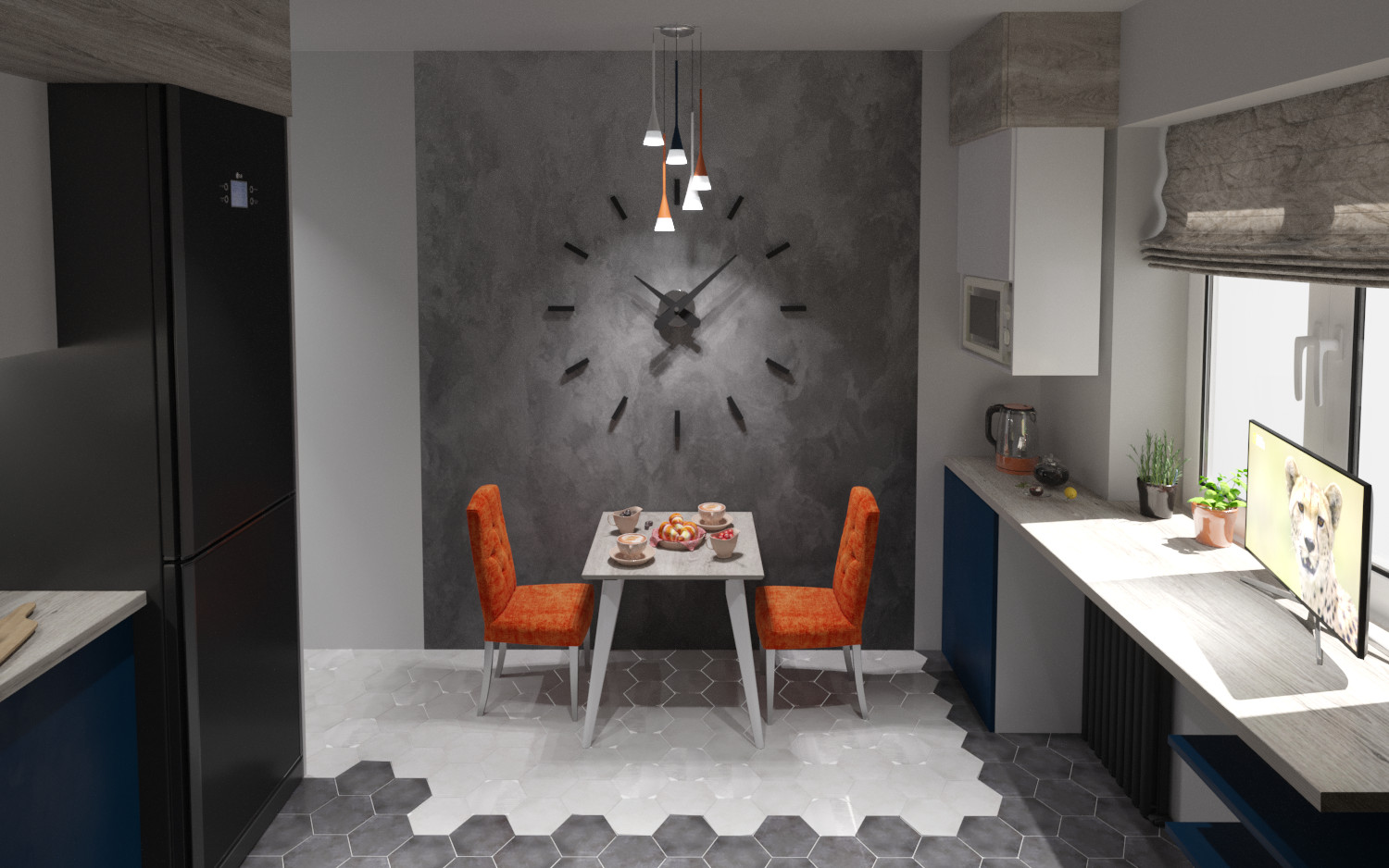 Обложка проекта: Кухня в квартире на ул. Старцева