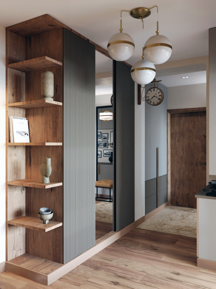 Квартира на Перервинском бульваре (85,25 м2) - СПОНТАННОСТЬ