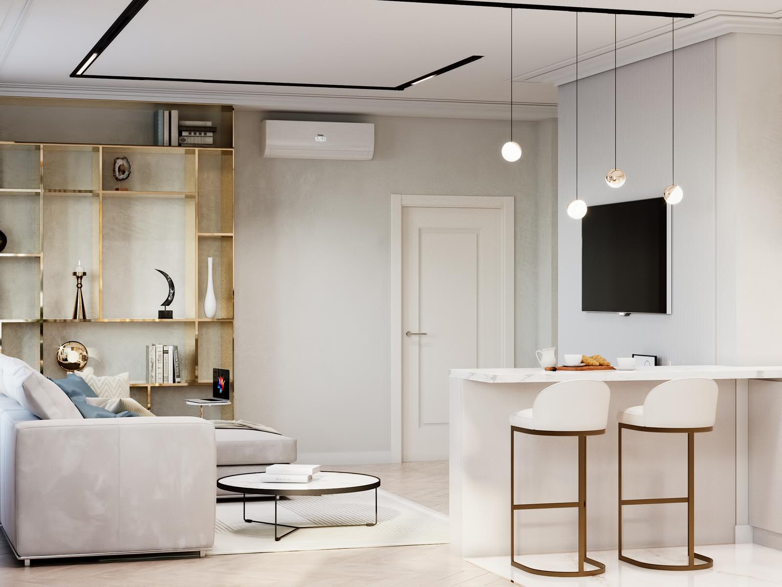 Квартира 130 м2 для большой семьи