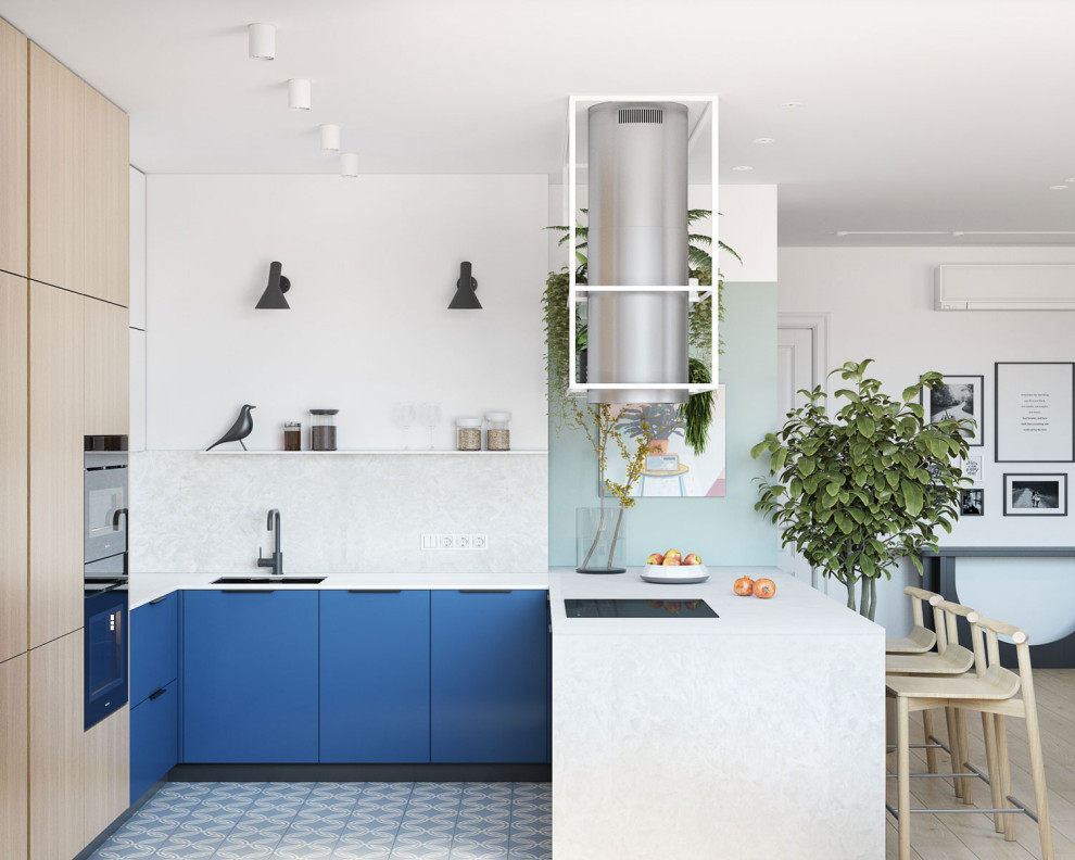 Дизайн интерьера четырехкомнатной квартиры в г. Москва