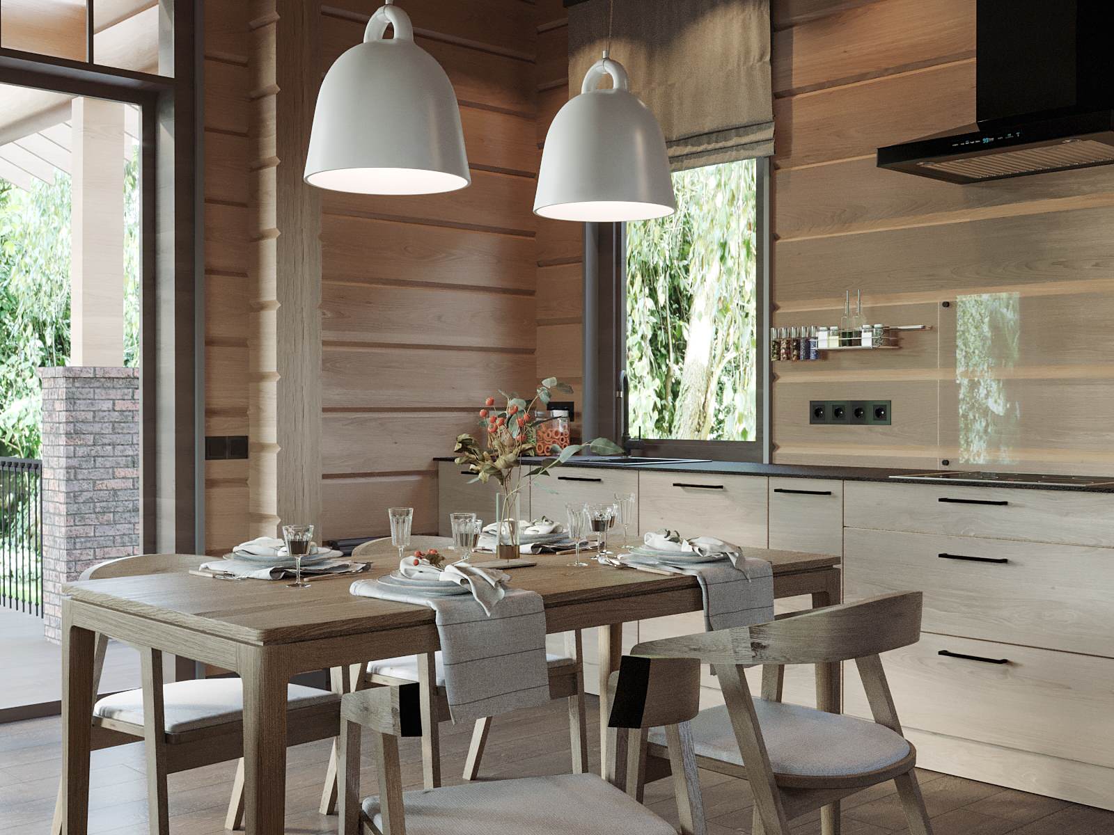 Баня в реликтовом поселке Ёлки