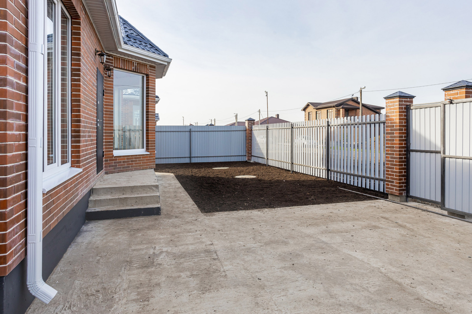 2022 Фотосъемка дома зимой застройщику 2