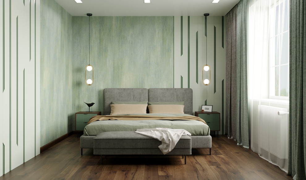 Обложка проекта: Спальня по фен-шую в частном доме 200 кв.м