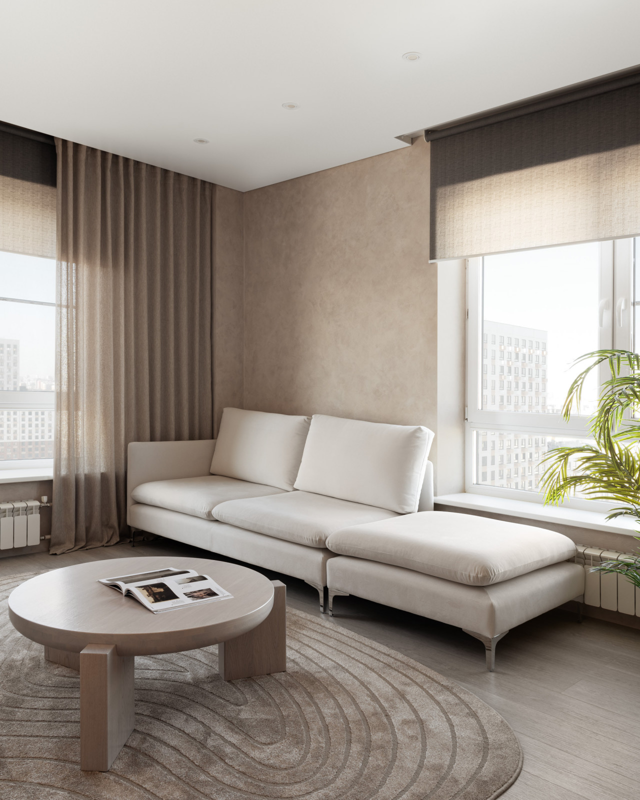 Обложка проекта: Квартира в минимализме в Москве