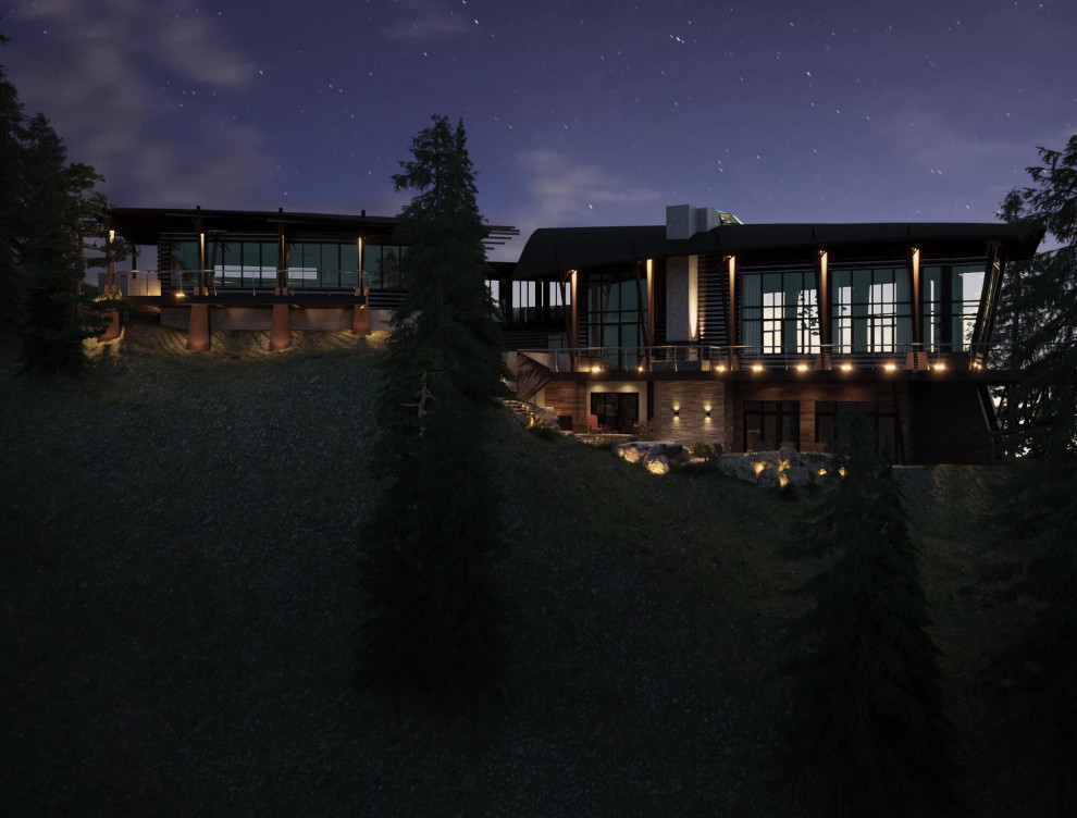 Обложка проекта: Дом в горах