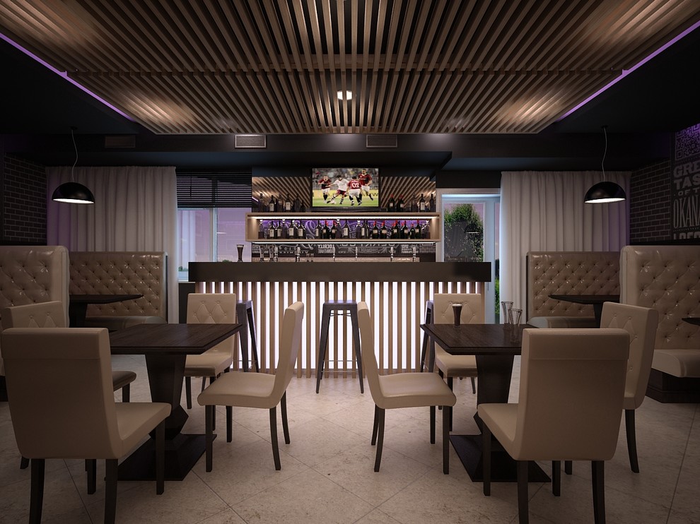 Дизайн бара в г. Строитель, Белгородская область