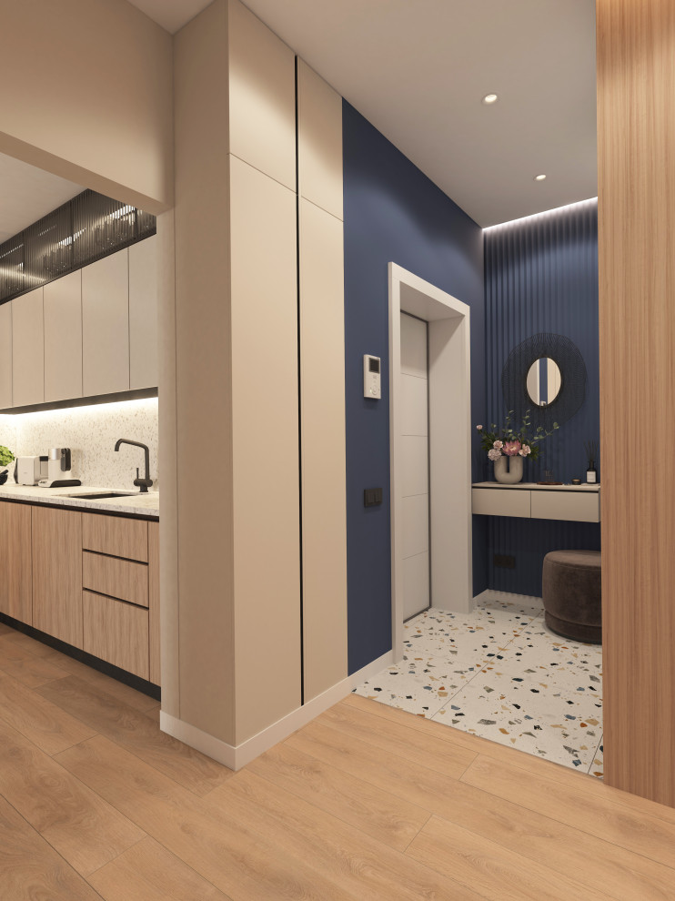 Обложка проекта: Дизайн - проект квартиры в ЖК "Ньютон"️