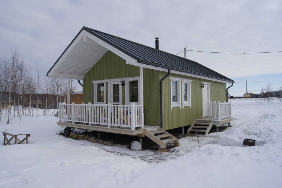 Поселок Ясногорье Московская область Норвежский дом