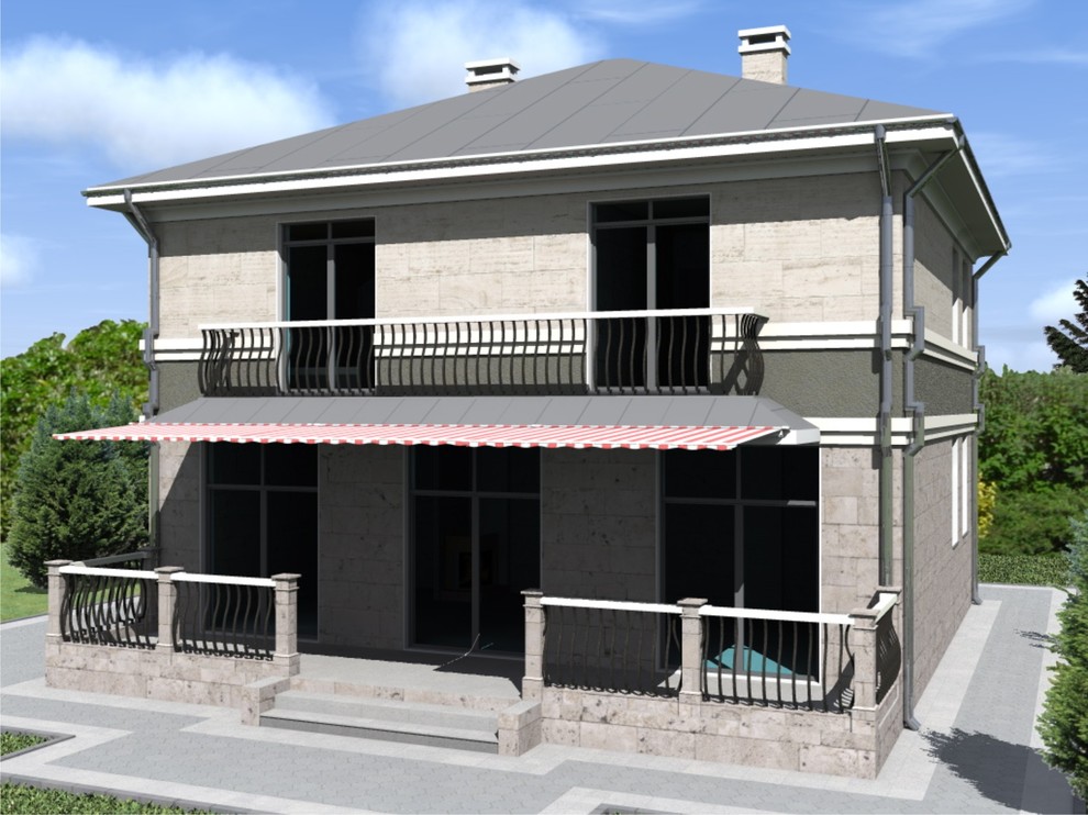 Реконструкция дома по проекту "Зара"