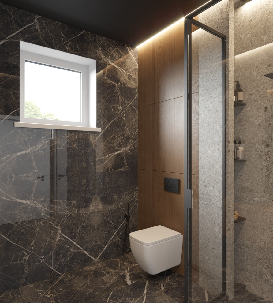 Санузел для частного дома с.Рощино