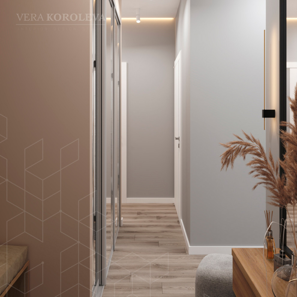 Дизайн-проект двухкомнатной квартиры в современном стиле