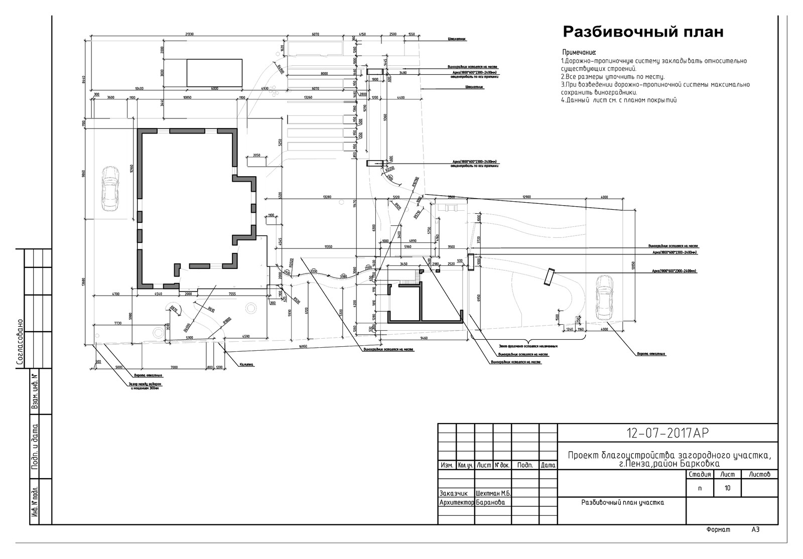 Благоустройство участка. Барковка