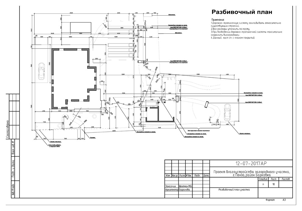 Благоустройство участка. Барковка