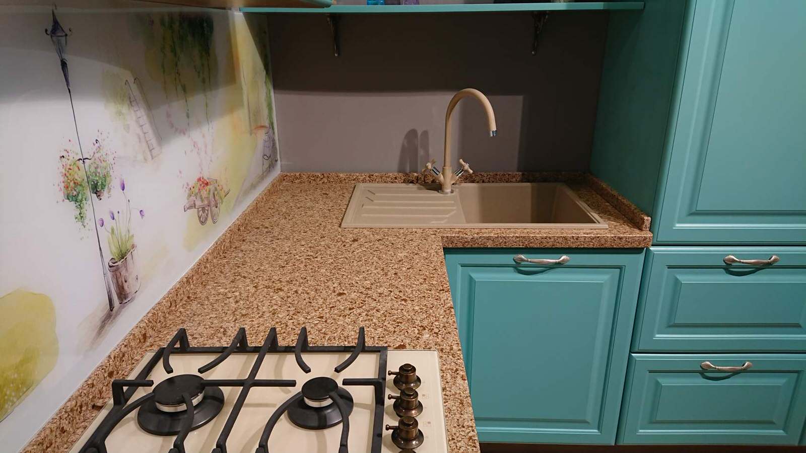 Обложка проекта: Столешница из кварцевого камня