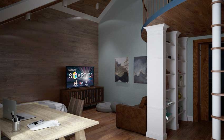 Дизайн-проект детской комнаты от «Strekoza Design»