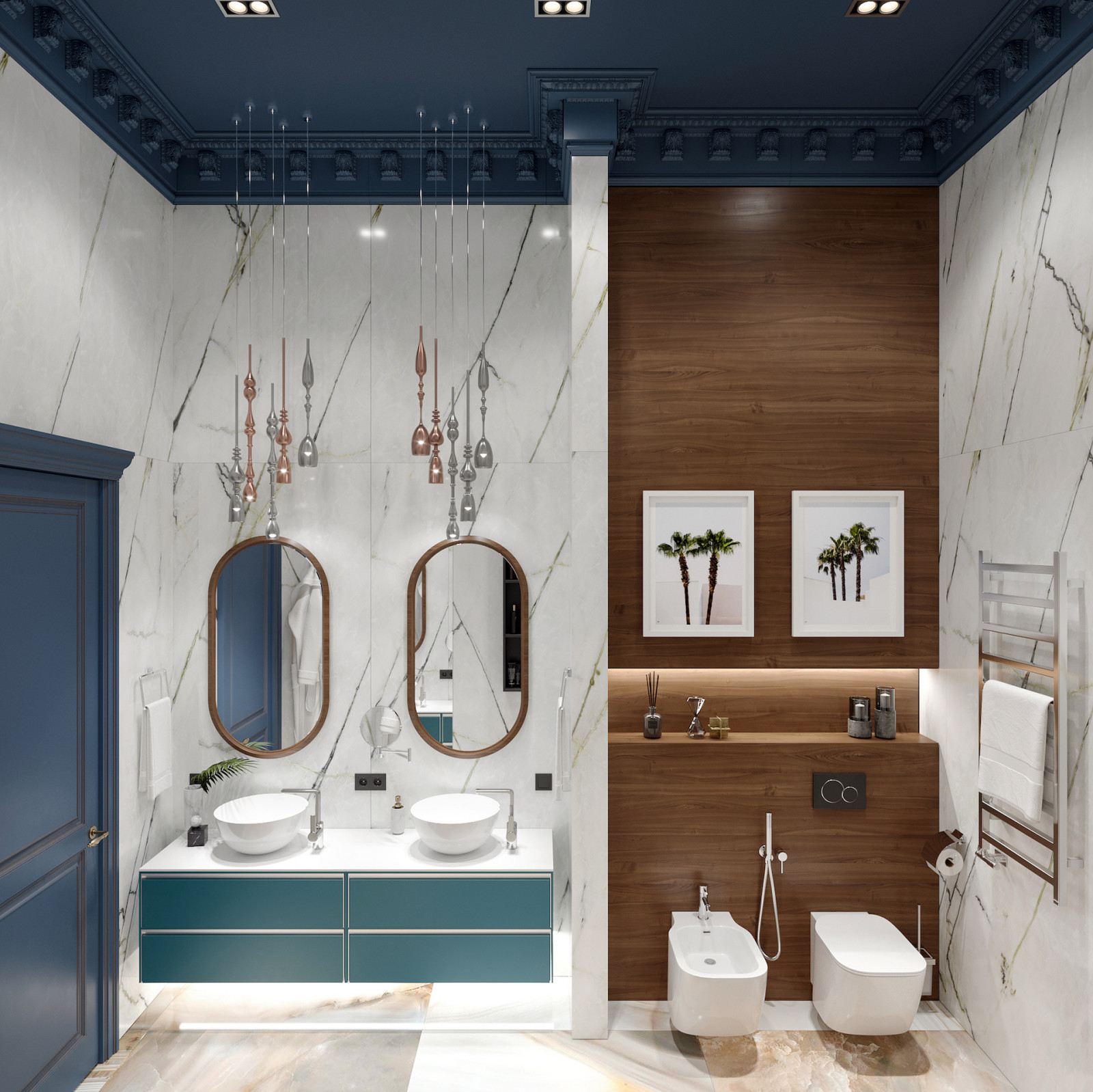 Квартира 200 м² в ЖК «Riverside»