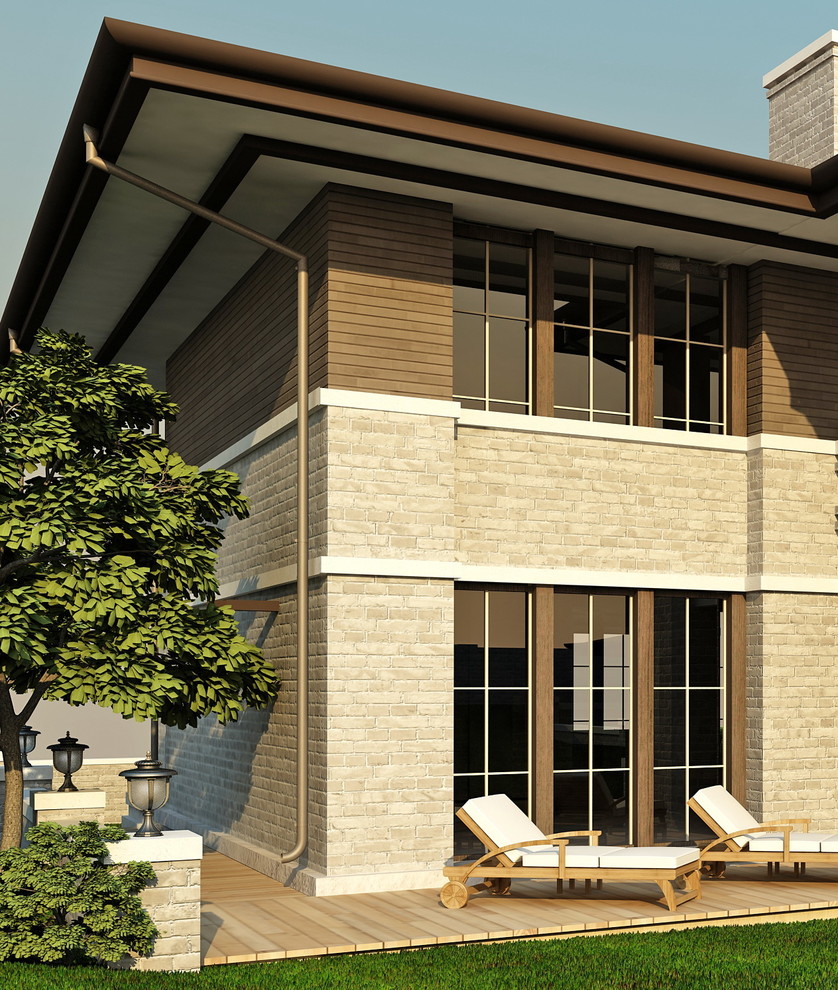 Дом в стиле Л.Райта