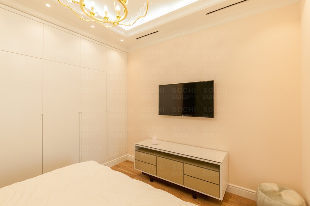 Квартира в ЖК «Актер Гэлакси», 78м², стиль: современная классика. Сочи