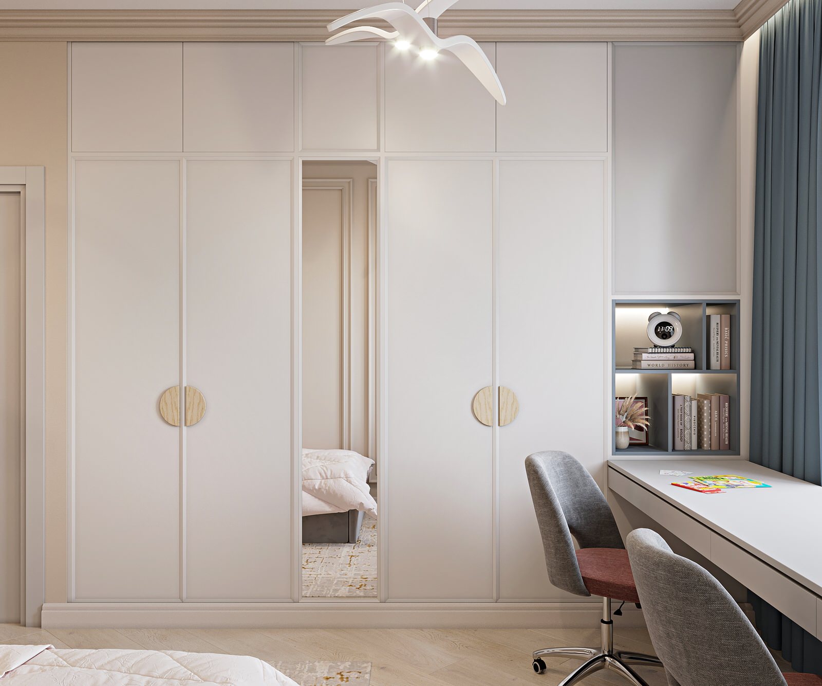 проект "Классика в Тюменке на 100 м2"