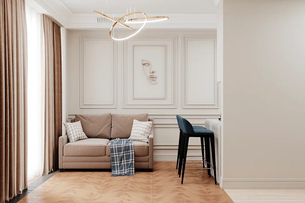 Квартира бизнес класса в стиле неоклассика