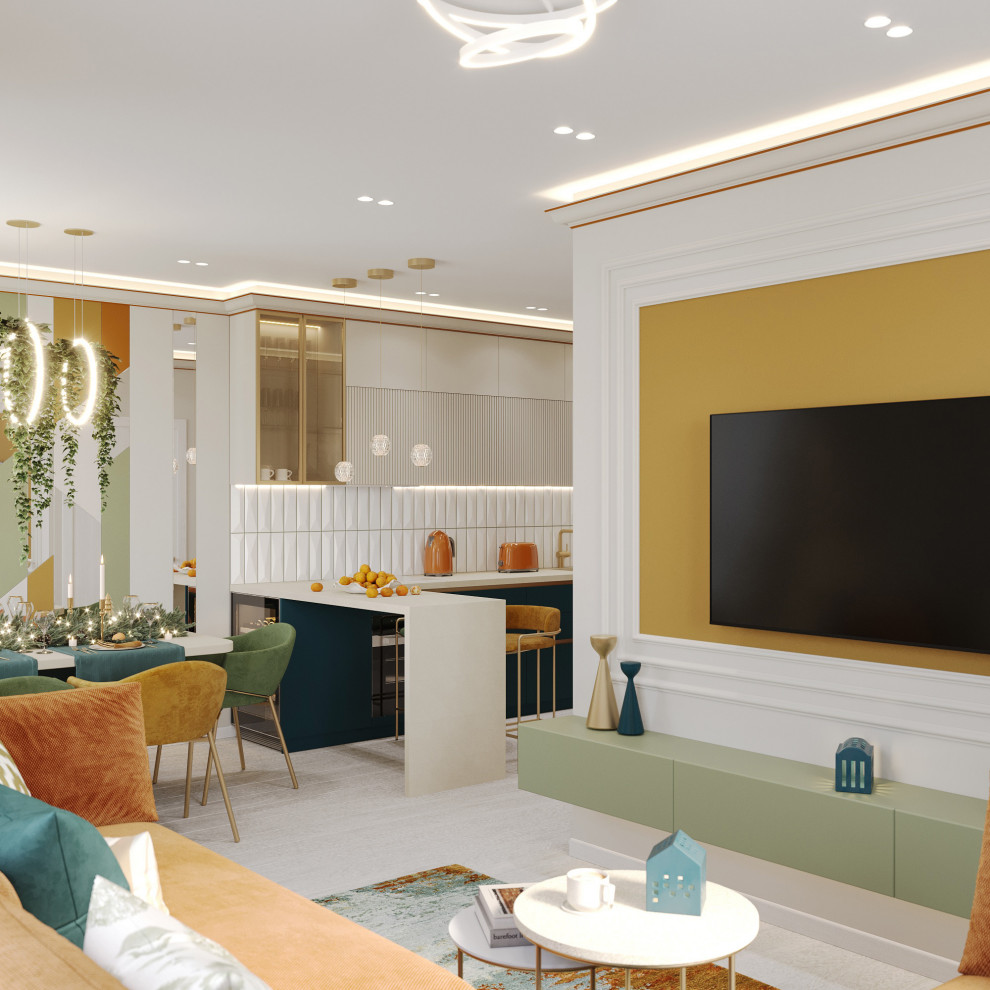 оранжевое небо 89 метров квадратных