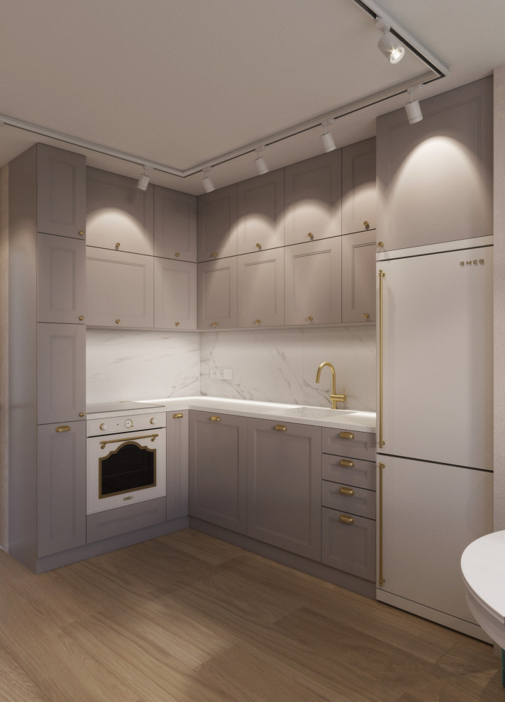 Обложка проекта: Кухня в стиле "неоклассика"