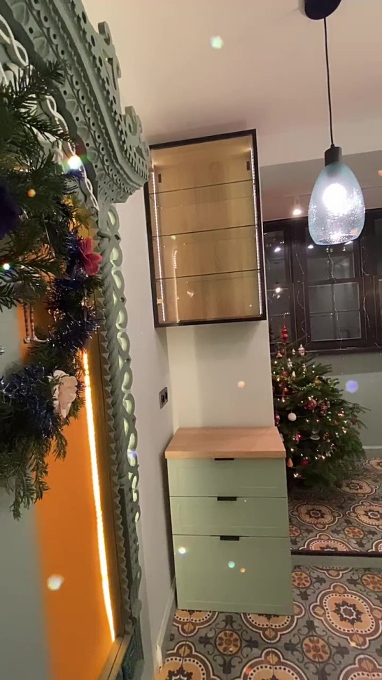 Кухня в Неорусском стиле.