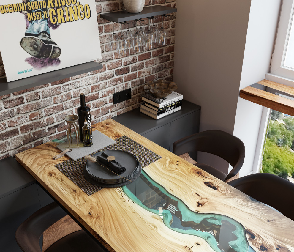 Двушка с элементами лофт 48 м2