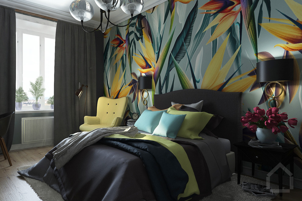 Дизайн проект 3-х комнатной квартиры спальня