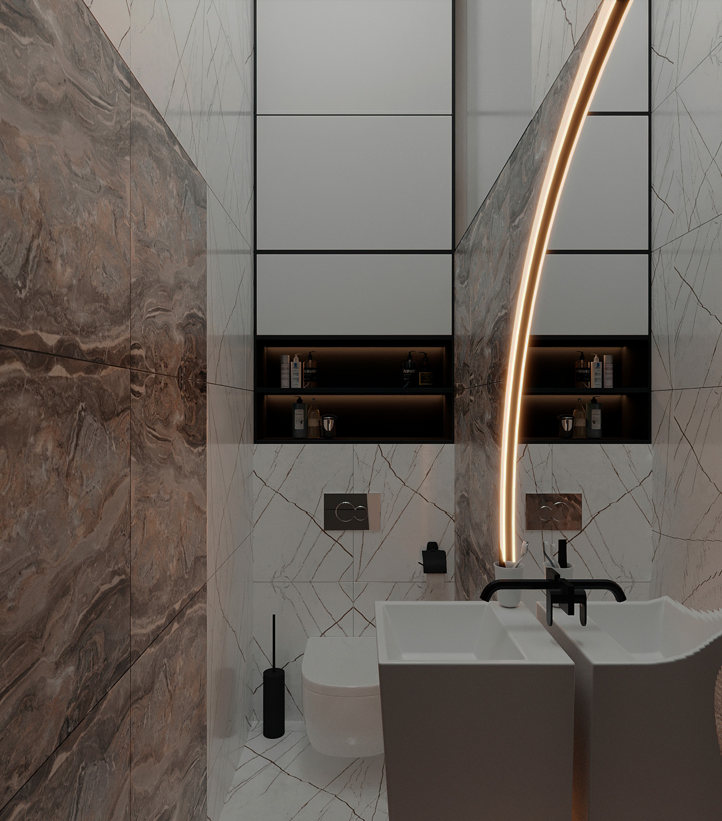 Интерьер дома в стиле лофт