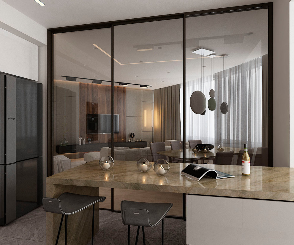 Интерьер квартиры в ЖК на Вилоновской