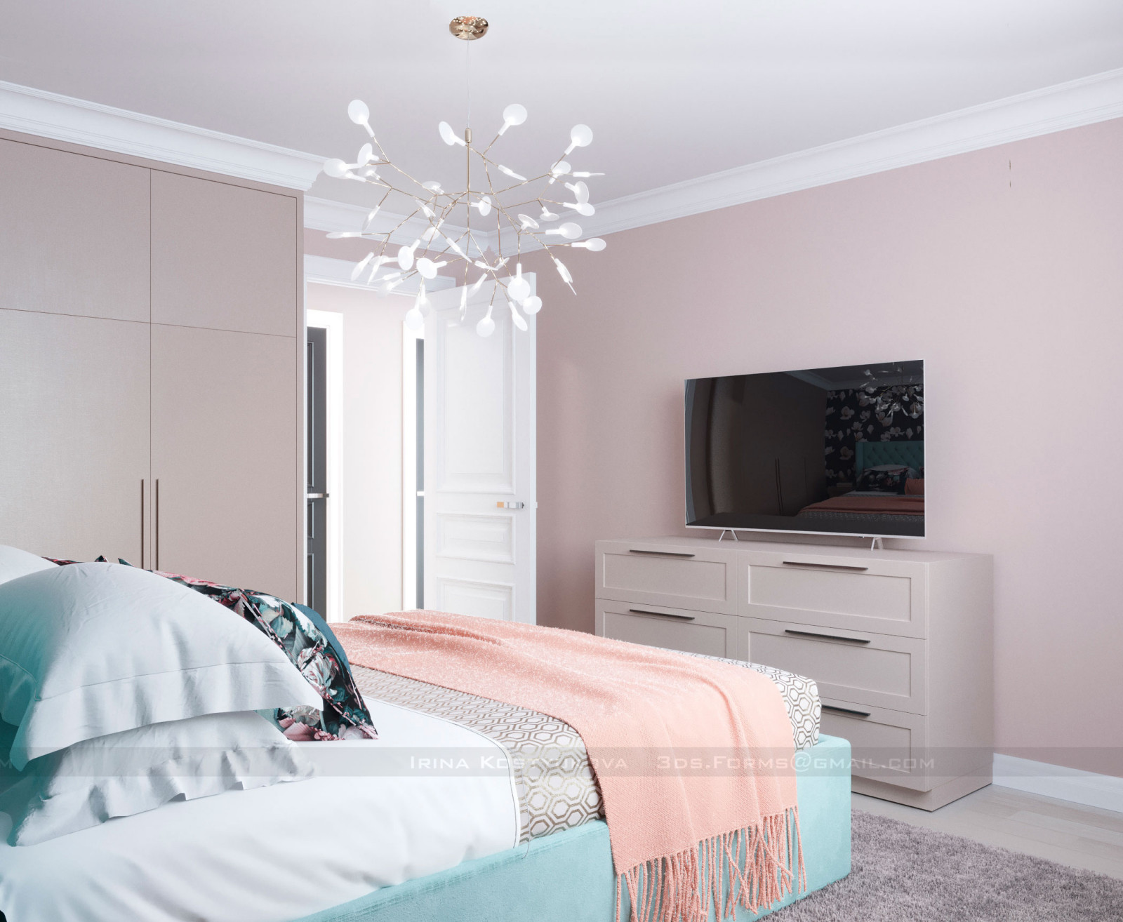 Спальня в современном стиле