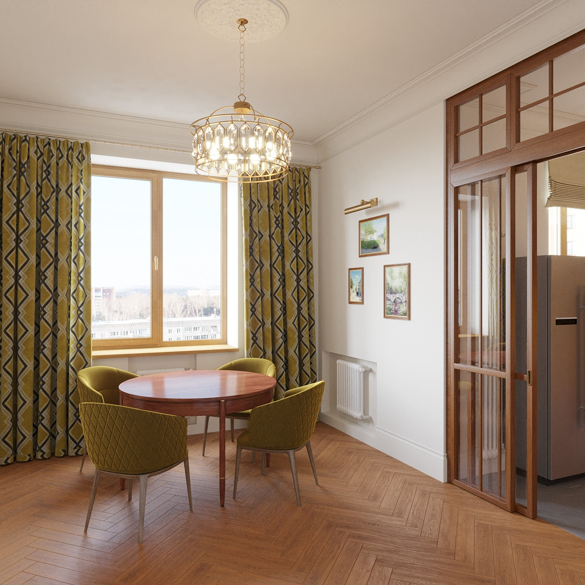 Сталинка. 92 кв.м.