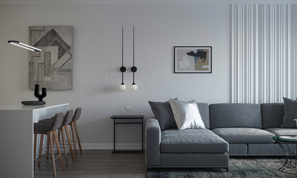 Дизайн двухкомнатной квартиры в г. Серпухов..