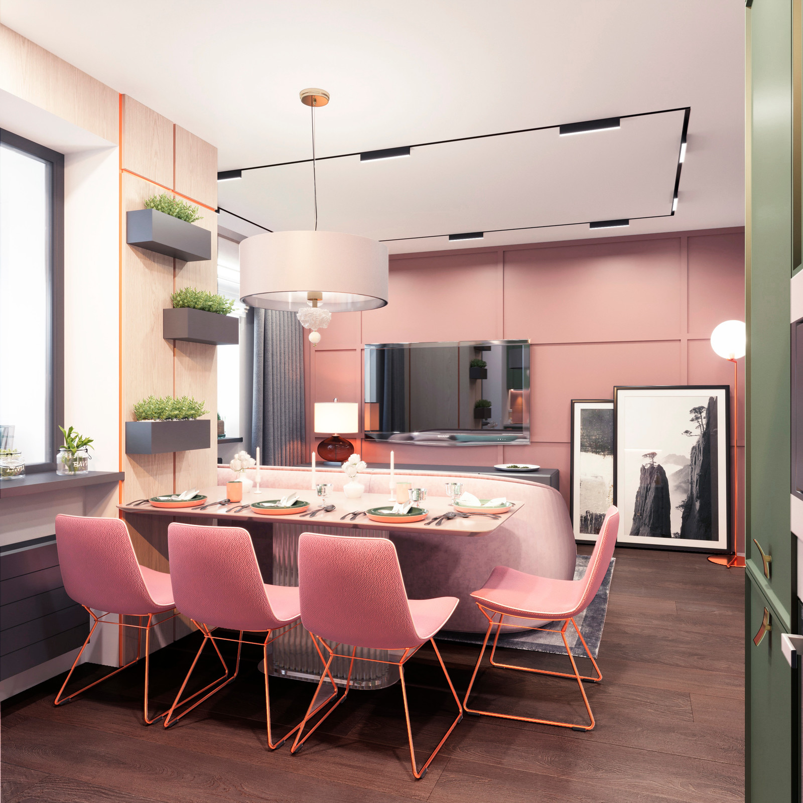 Уютная однушка в цвете