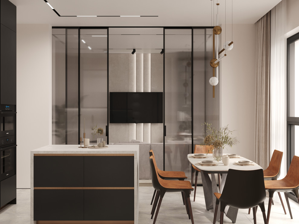 Трехкомнатная квартира ЖК "Резиденция Сколково"