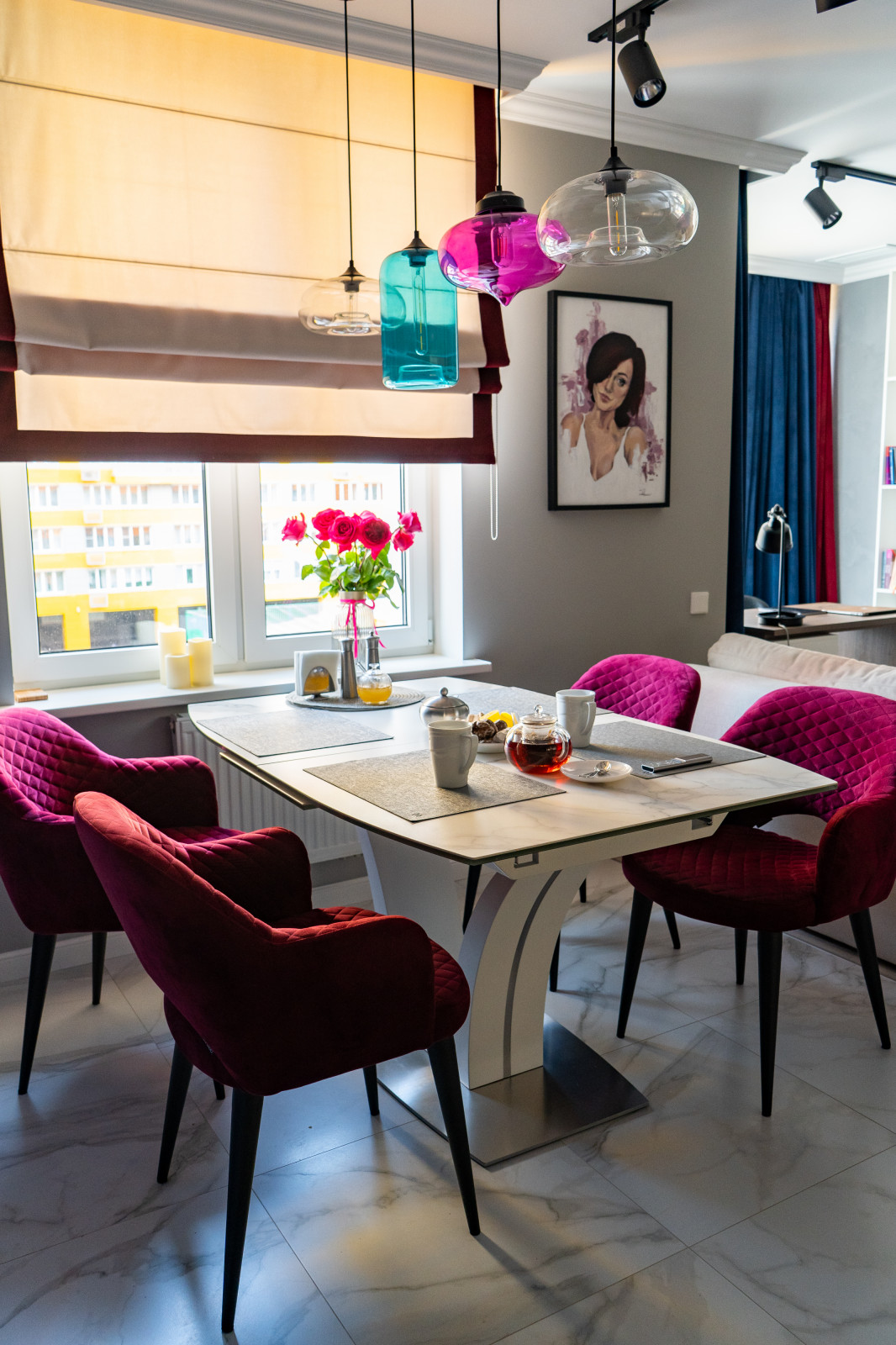 Дизайн интерьера трехкомнатной квартиры в г. Видное