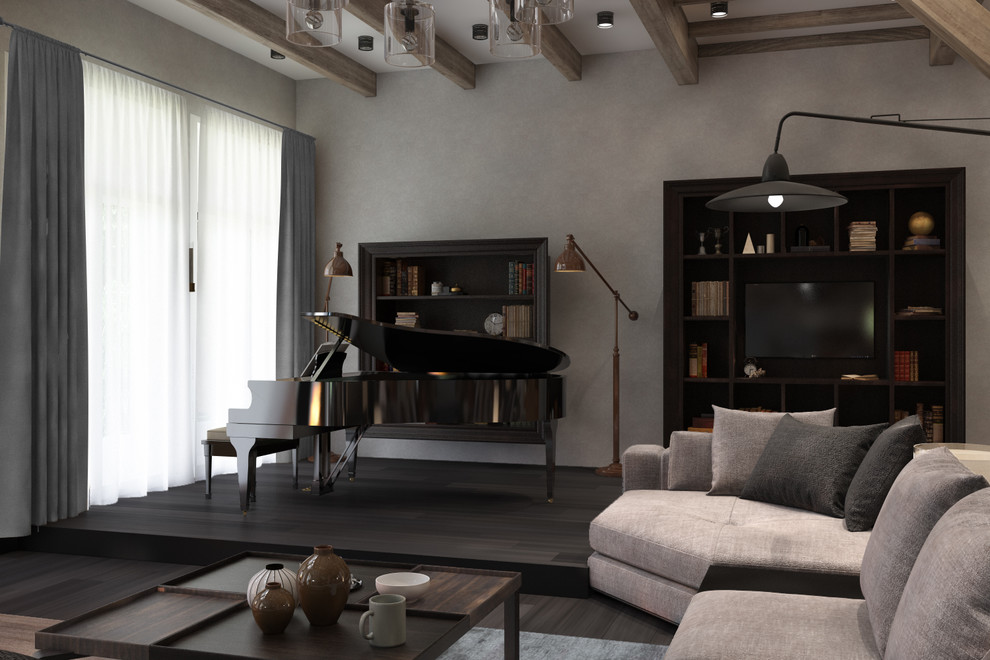 Интерьер дома-шале