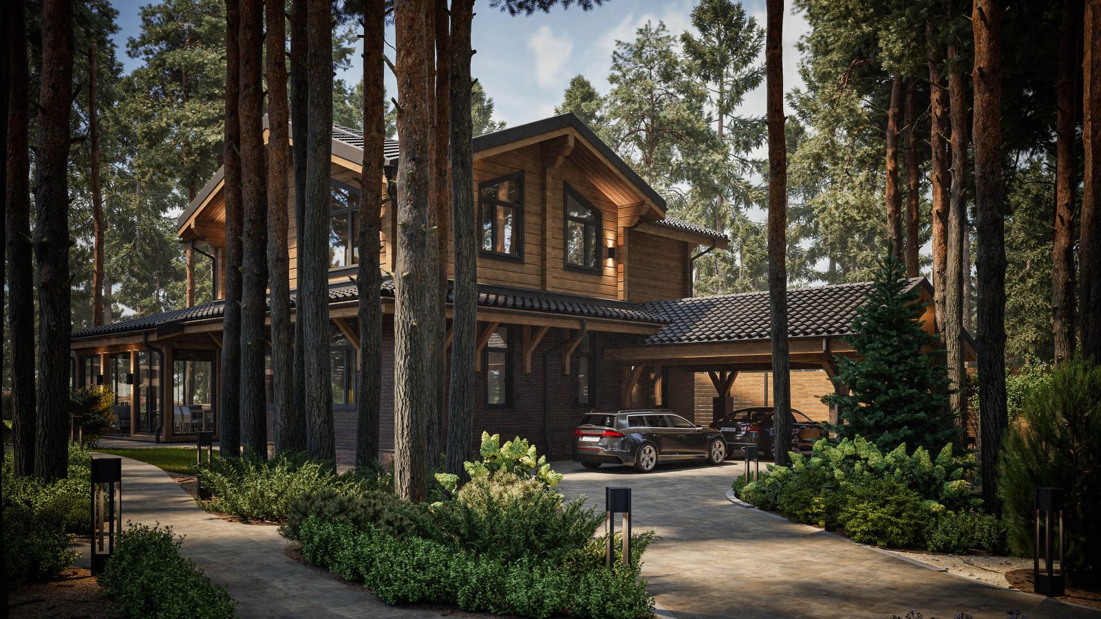 Навес под авто