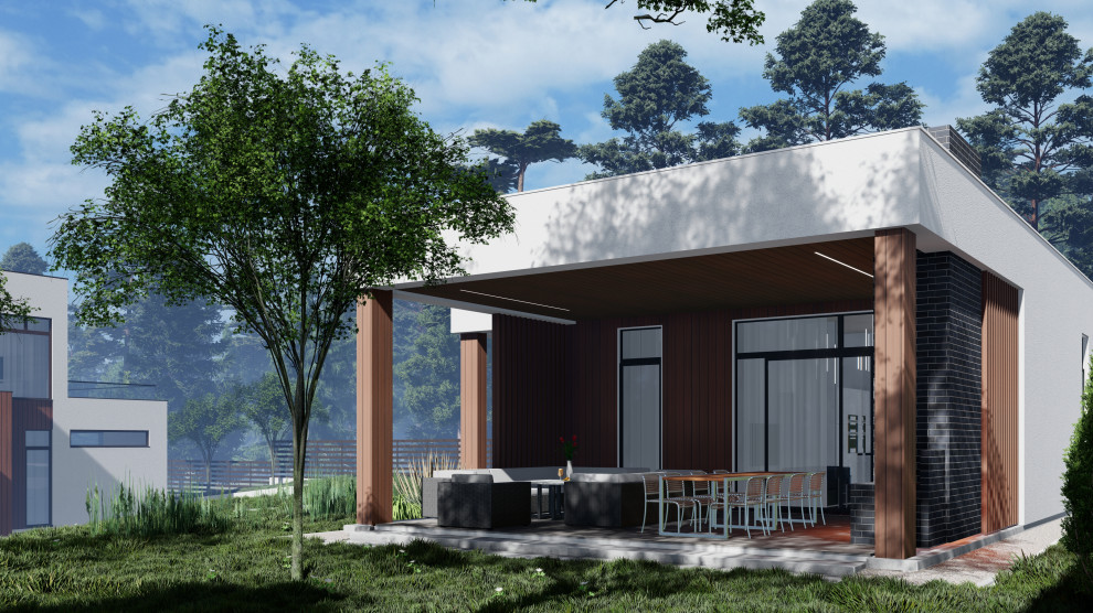 Современный дом в Кондырева