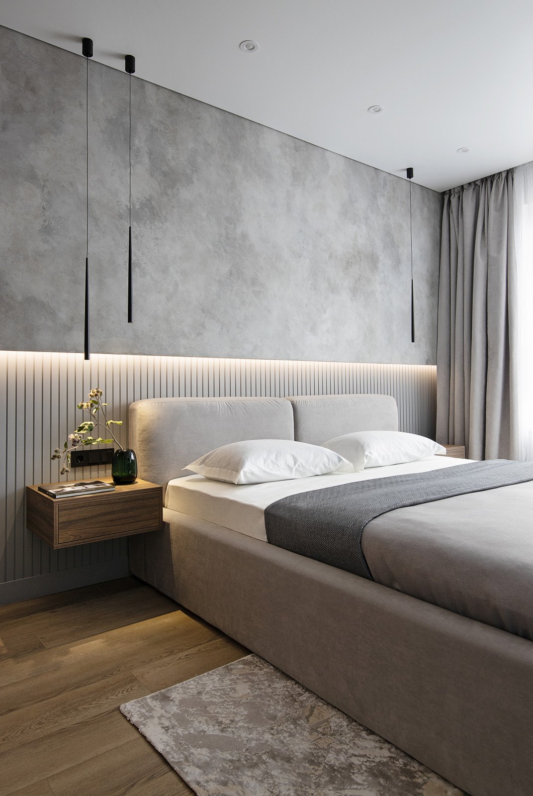 Реализованный дизайн-проекта квартиры под сдачу