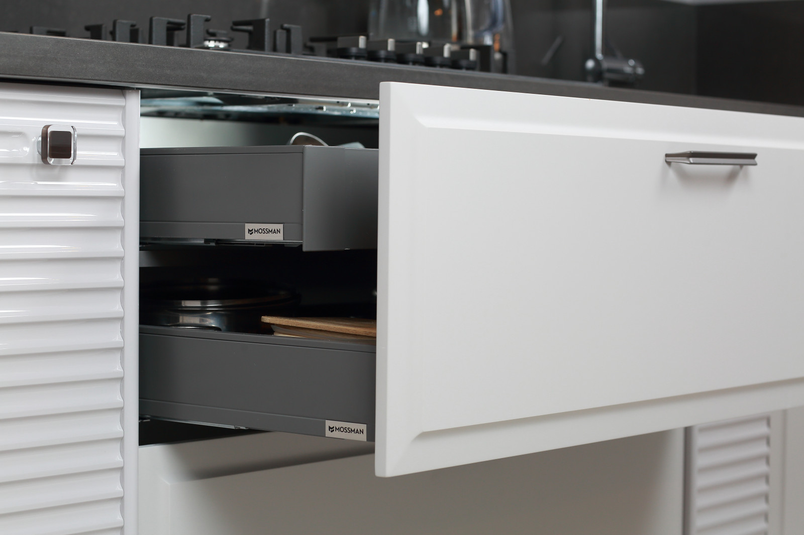 Обложка проекта: Кухонный гарнитур LATTE + PRESTIGE DECO