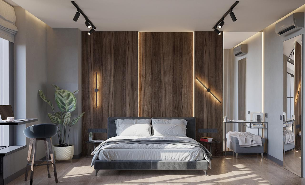 Обложка проекта: Однокомнатная квартира 54 м2 на Дальневосточным проспекте