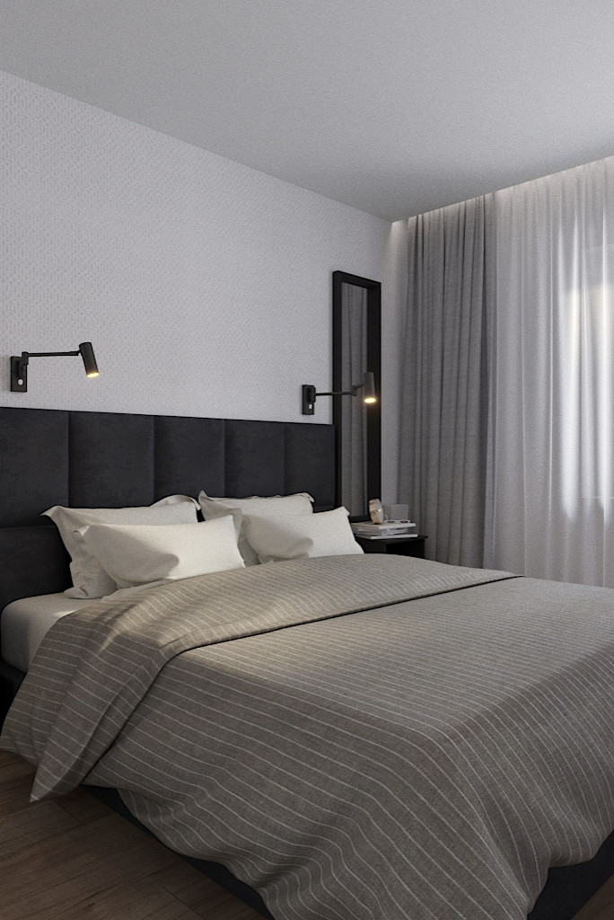 Обложка проекта: Спальня с гардеробом г.Казань